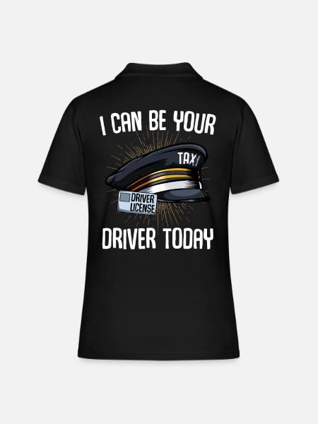 Taxi - Frauen Polo Shirt - Schwarz