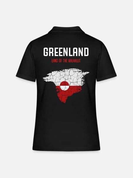 Groenland - Polo Femme - noir