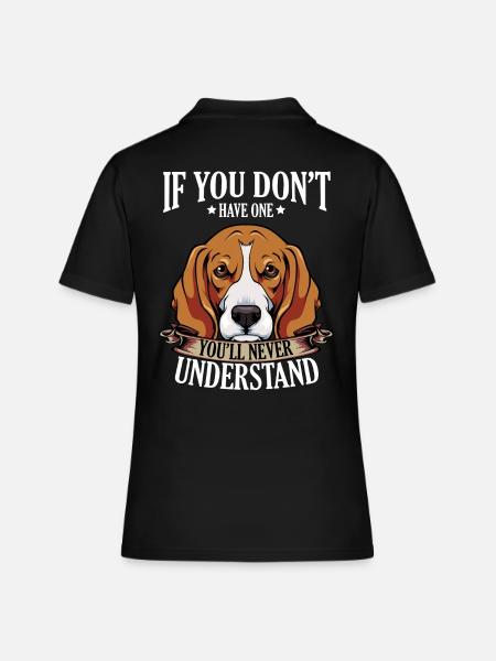beagle - Polo Femme - noir