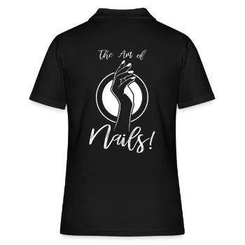 la conception des ongles - Polo Femme - noir - Dos - Ailine (174cm)