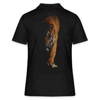 Tigre - Polo Femme - noir - Dos - Ailine (174cm)