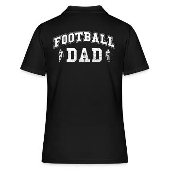 Football-vati-design Pour - Polo Femme - noir - Dos - Ailine (174cm)