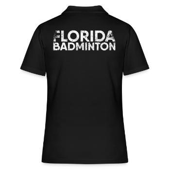 Badminton de Floride pour les joueurs de badminton ou - Polo Femme - noir - Dos - Ailine (174cm)