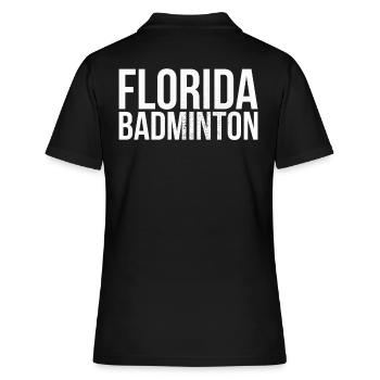 Badminton de Floride pour les joueurs de badminton ou - Polo Femme - noir - Dos - Ailine (174cm)