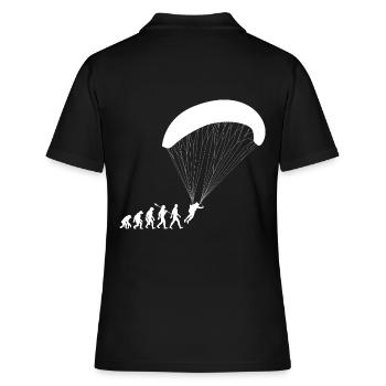 Evolution Parapente Vol - Polo Femme - noir - Dos - Ailine (174cm)