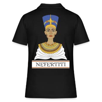 Néfertiti - Polo Femme - noir - Dos - Ailine (174cm)