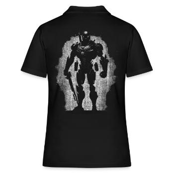 Robot tueur Robot tueur - Polo Femme - noir - Dos - Ailine (174cm)