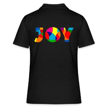 Joy - Joie - Polo Femme - noir - Dos - Ailine (174cm)