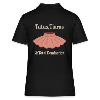 Tutu Diadème Domination Ballet Dicton Cadeau - Polo Femme - noir - Dos - Ailine (174cm)