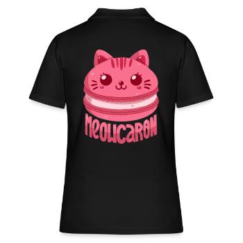Miaoucaron - Polo Femme - noir - Dos - Ailine (174cm)