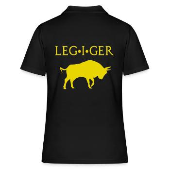 LEGIO I GERMANICA ROMA ROM SOLDAT SPQR - Polo Femme - noir - Dos - Ailine (174cm)