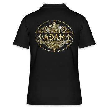 Adam - Women's Polo Shirt - black - Back - Ailine (174cm)