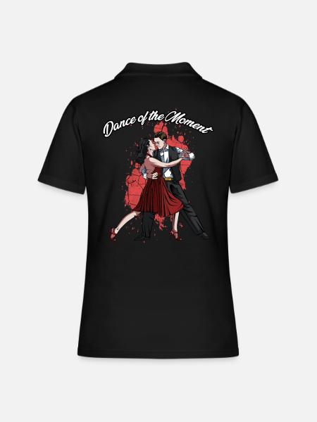 Dance of the Moment | Tango Danse couple Cadeau - Polo Femme - noir