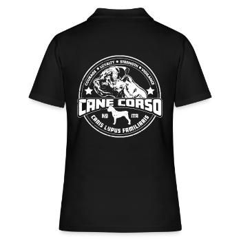 Cane Corso - Polo Femme - noir - Dos - Ailine (174cm)