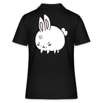 Mauvais lapin - Polo Femme - noir - Dos - Ailine (174cm)