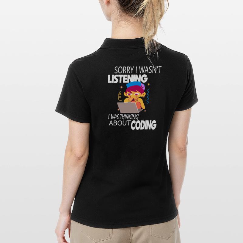 Coding Coder Programmierer Frauen Polo Shirt