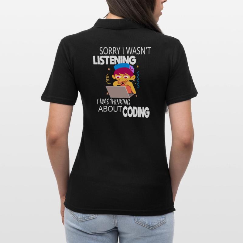Coding Coder Programmierer Frauen Polo Shirt