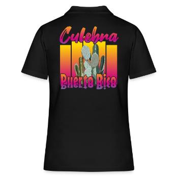 Culebra Porto Rico - Polo Femme - noir - Dos - Ailine (174cm)