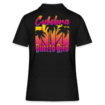 Culebra Porto Rico - Polo Femme - noir - Dos - Ailine (174cm)