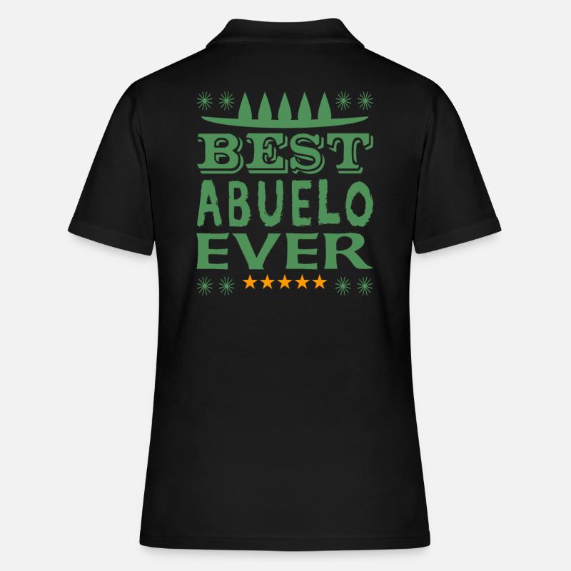 Best Abuelo Ever - Women's Polo Shirt - black