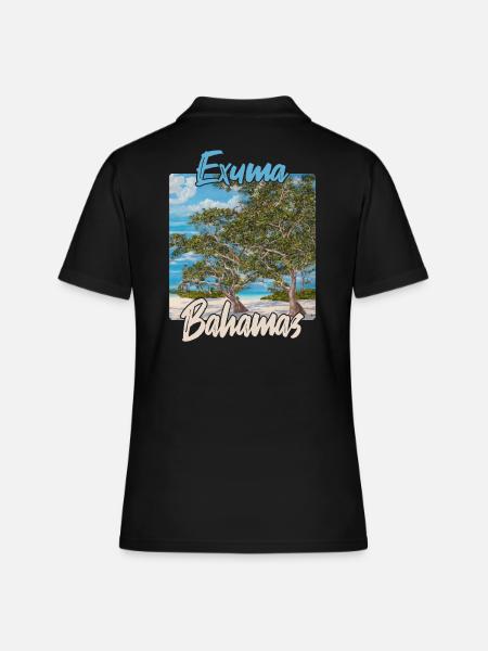 Exuma Bahamas - Polo Femme - noir