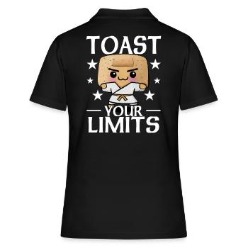 Portez un toast à vos limites - Toast - Polo Femme - noir - Dos - Ailine (174cm)