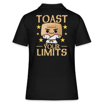 Portez un toast à vos limites - Toast - Polo Femme - noir - Dos - Ailine (174cm)
