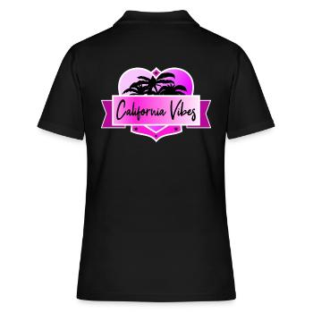 California Vibes - Polo Femme - noir - Dos - Ailine (174cm)