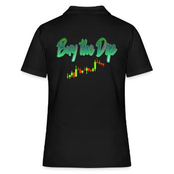 Buy The Dip - Frauen Polo Shirt - Schwarz - Hinten - Ailine (174cm)