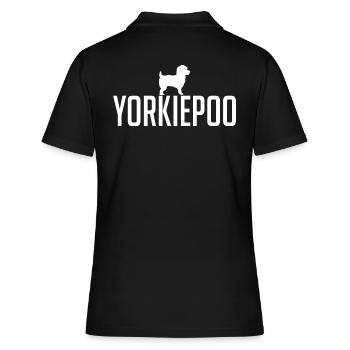 Yorkiepoo Races de chiens Chiens Chiens Wilsigns - Polo Femme - noir - Dos - Ailine (174cm)