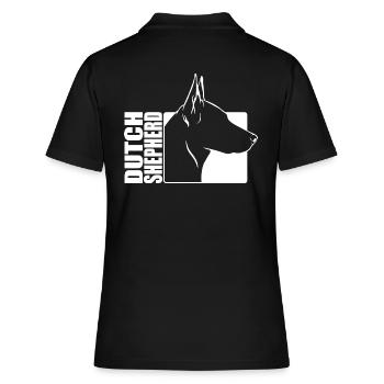 Berger Hollandais Profil Chiens Chien Wilsigns - Polo Femme - noir - Dos - Ailine (174cm)