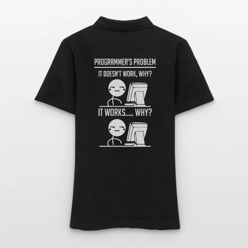 Programmer Code Developer Women's Polo Shirt