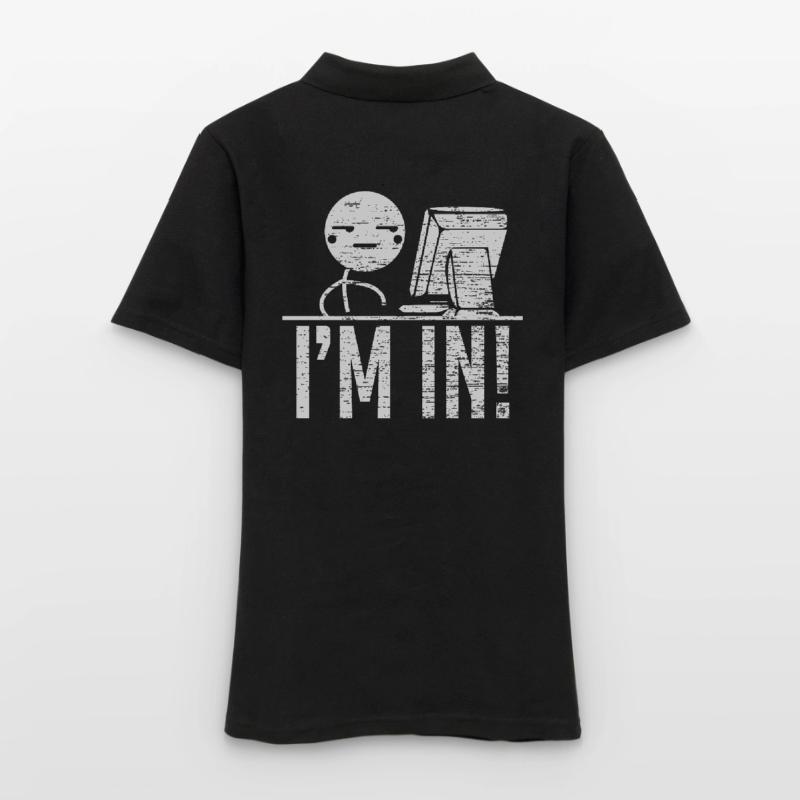 Hacking Hacker Programm Codieren Frauen Polo Shirt