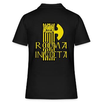ROMA INVICTA Romains Rome SPQR Rome - Polo Femme - noir - Dos - Ailine (174cm)