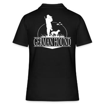 CHIEN ALLEMAND Chiens de chasse Chiens de chasse Wilsigns - Polo Femme - noir - Dos - Ailine (174cm)