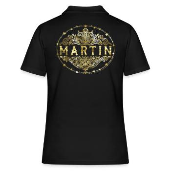Martin - Polo Femme - noir - Dos - Ailine (174cm)