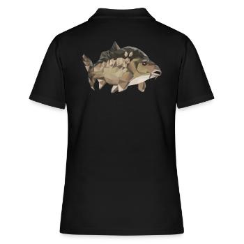 Carpes poissons - Polo Femme - noir - Dos - Ailine (174cm)