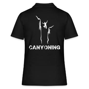 canyoning canyoning - Polo Femme - noir - Dos - Ailine (174cm)