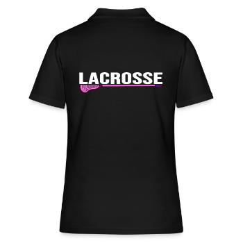 Lacrosse Lacrosse Racket Lacrosse Joueur - Polo Femme - noir - Dos - Ailine (174cm)