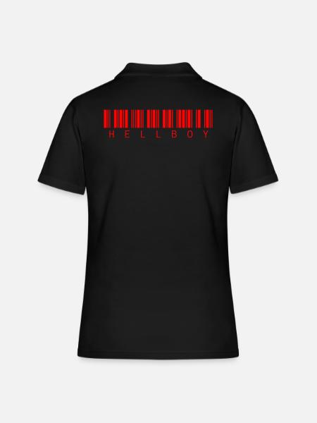 HELLBOY - Polo Femme - noir