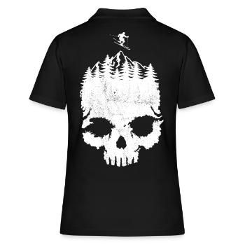Totenkopf, Ski, Après-ski, Sports d’hiver, Vacances au ski - Polo Femme - noir - Dos - Ailine (174cm)