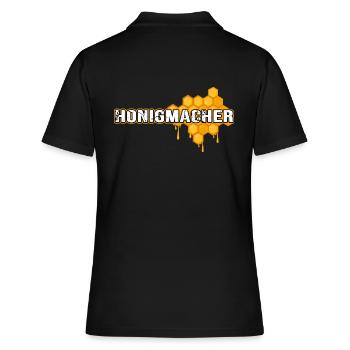 Beekeepers Honey Bee Beekeepers - Women's Polo Shirt - black - Back - Ailine (174cm)