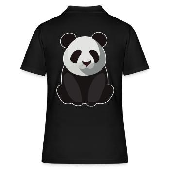 BÉBÉ PANDA ASSIS - Polo Femme - noir - Dos - Ailine (174cm)