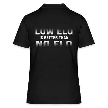 Gaming Amateur Gamer Level Update Online Gambler - Polo Femme - noir - Dos - Ailine (174cm)