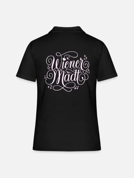 Viennese Girls - Women's Polo Shirt - black