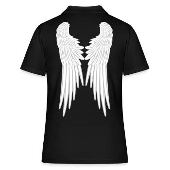 Ange aile aile ange ange aile angélique - Polo Femme - noir - Dos - Ailine (174cm)