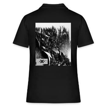 VENT SAUVAGE - Polo Femme - noir - Dos - Ailine (174cm)