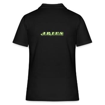 Logo "Bélier" - Polo Femme - noir - Dos - Ailine (174cm)