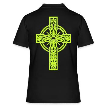 Croix Croix Crucifix Halloween - Polo Femme - noir - Dos - Ailine (174cm)