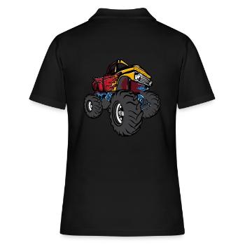 Monster truck - Polo Femme - noir - Dos - Ailine (174cm)